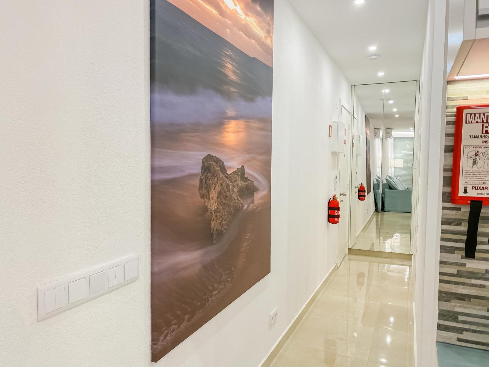 Luxury 2 Min Beach With Balcony, Ocean View, Wifi, Ac, Smarttv Portimão Exterior foto