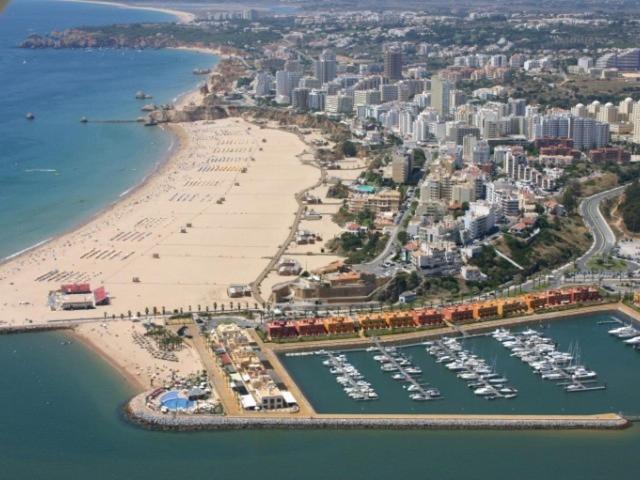 Luxury 2 Min Beach With Balcony, Ocean View, Wifi, Ac, Smarttv Portimão Exterior foto
